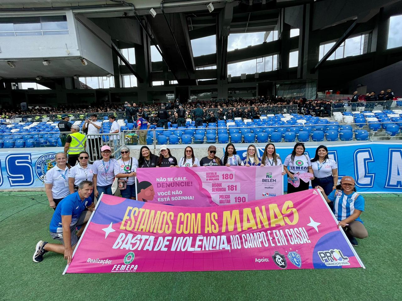 campanha respeito é a regra do jogo no clássico paysandu x remo