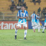 Juninho comemora gol pelo Paysandu na vitória sobre o Volta Redonda na Série C