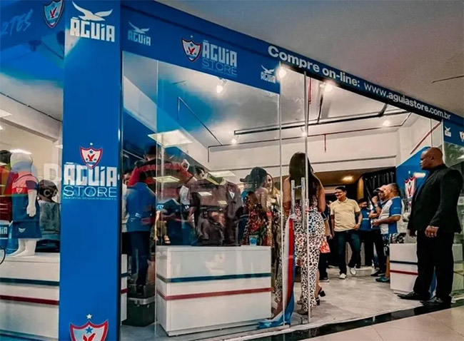 Águia x Paysandu Copa Norte com estádio Zinho de Oliveira lotado