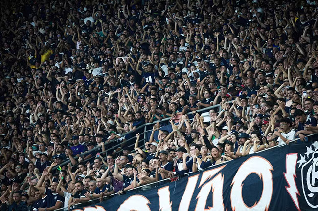 Torcida do Remo no Mangueirão de jogo da Série A