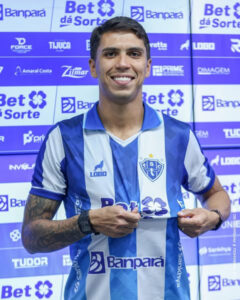 Pedro Carrerette é apresentado como novo reforço do Paysandu