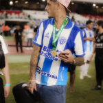 JP Galvão durante partida do Paysandu na Curuzu