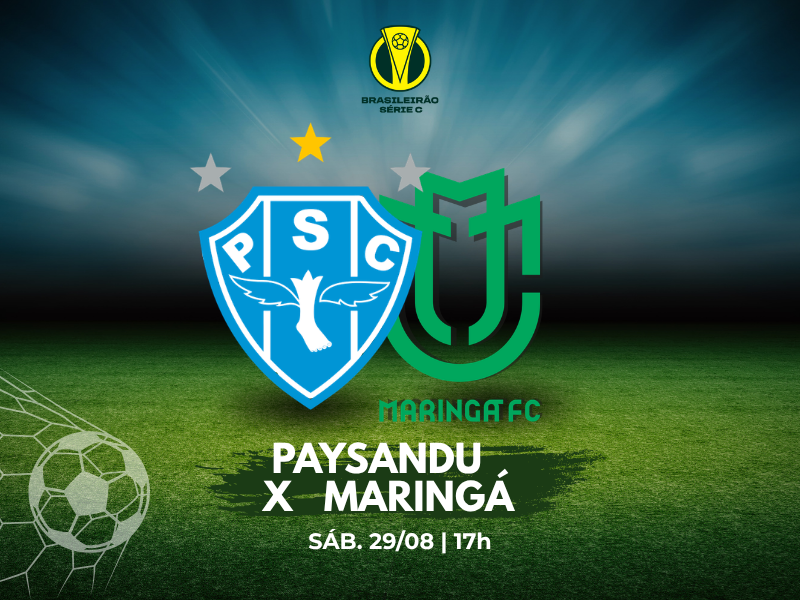Paysandu enfrenta o Maringá no Mangueirão pela Série C 2026