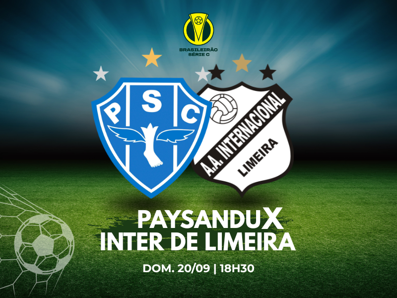 Paysandu enfrenta a Inter de Limeira pela Série C na Curuzu